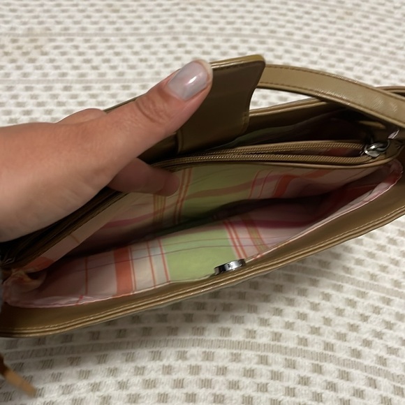 Fossil Woven with Leather Trim Bag - Picture 7 of 15